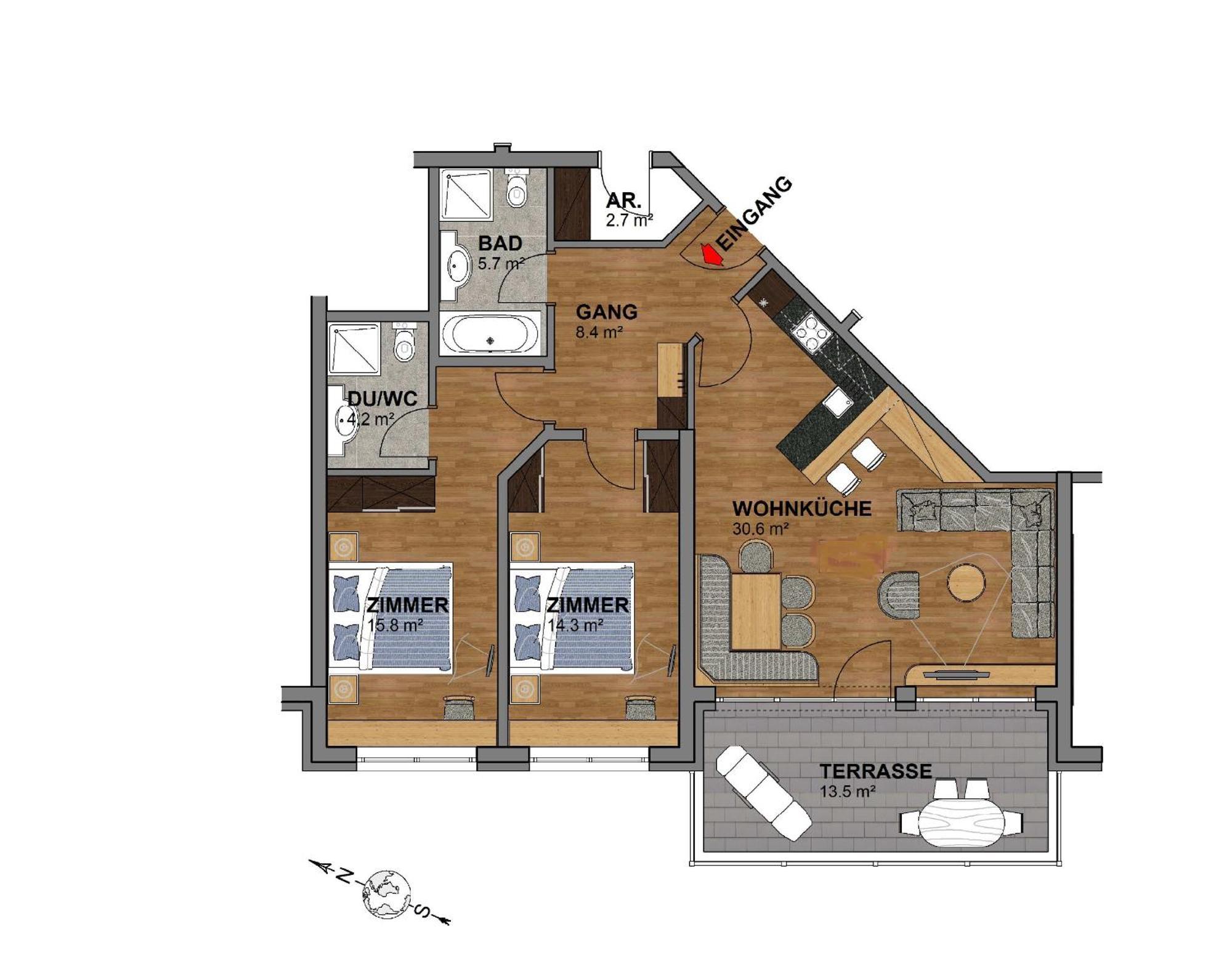 شقة A Casa Elegance لانغنفلد المظهر الخارجي الصورة